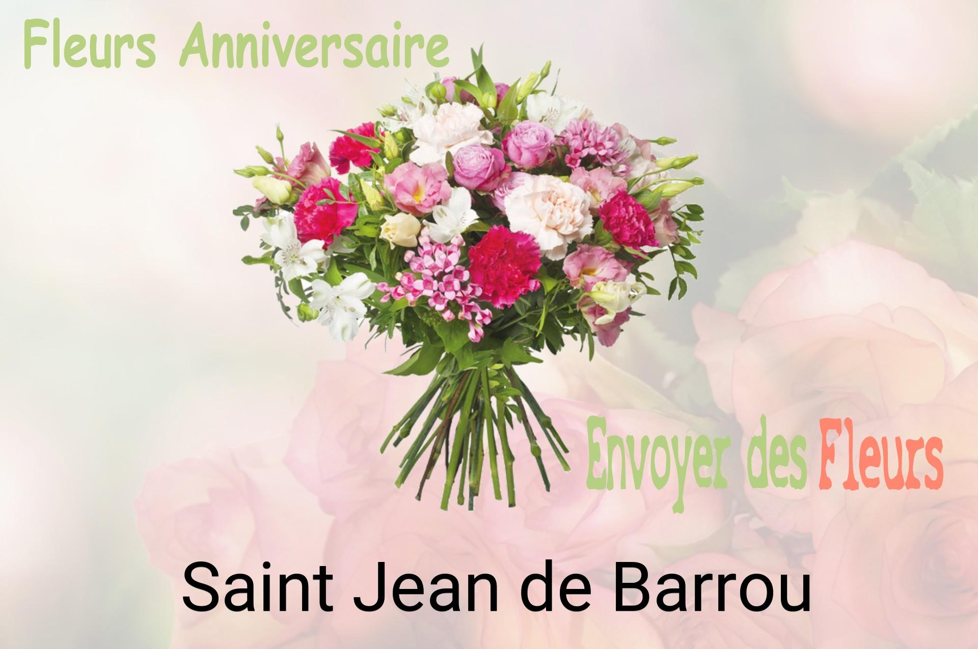 Bouquet de fleurs d’anniversaire livré à Saint-Jean-de-Barrou